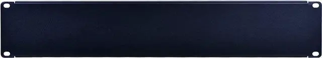 Alt view image 4 of 7 - 2U Blank Rack Mount Panel Spacer for 19in Server Rack Enclosure or Network Cabinet  2 Pack