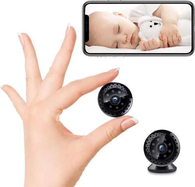 Main image of SIEANE Mini Camera for Home Security WiFi Wireless Tiny Spy Camera 1080p HD Nanny Camera with Phone App Motion Detection Night Vision Small Surveillance Camera