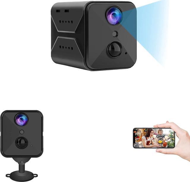 Mini Camera Espion Wifi 4K Surveillance Spy Cam Longue Batteries Micro  Cachée