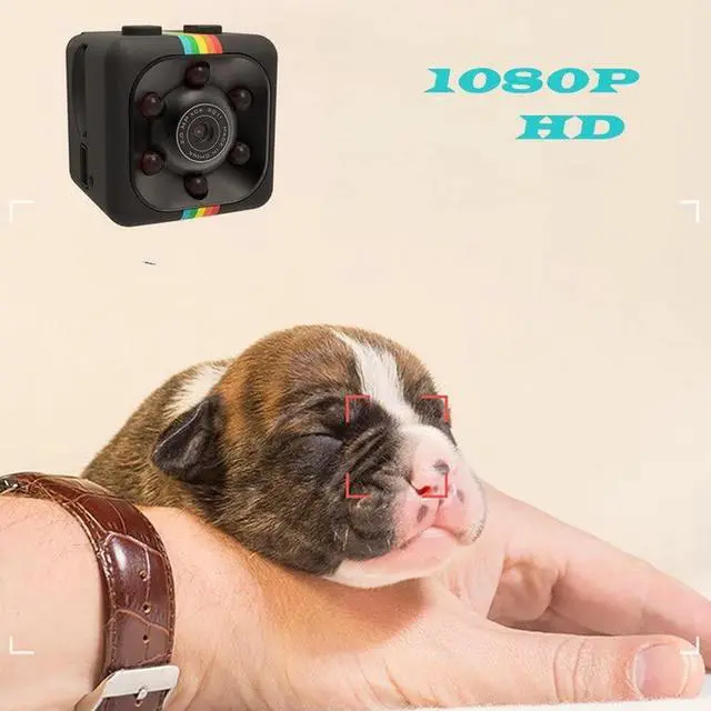 Alt view image 6 of 7 - Spy Camera Hidden Camera Mini Spy Camera 1080P HD Portable Small Camera with Motion Detection Loop Recording , Nanny Cam for Home Indoor Outdoor Security