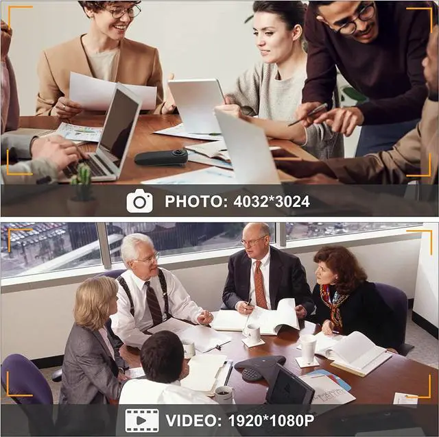 Alt view image 3 of 7 - HOT2GO Hidden Camera Bodycam 64GB Mini Spy Nanny Cam 1080P Small Hidden Camera Micro Camera Body Portable Security Cameras USB Charger Night Vision 6H Auto overwrite 1000mA