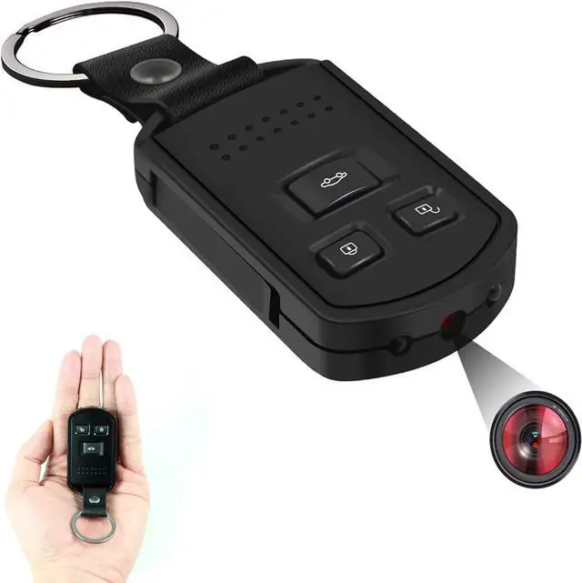 Main image of Spy Camera Hidden Camera HD 1080P Indoor Home Security Mini Spy Camera Car Keychain Portable Video Recording Nanny Cam with Night Vision Motion Detection Gravity Sensor for Home Office Outdoor