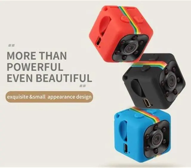 Alt view image 5 of 7 - Mini Spy Camera Sansnail 1080P Hidden Camera SQ11 Portable Small HD Nanny Cam with Night Vision and Motion Detection Indoor Covert Security Camera for Home and Office Hidden Spy Cam