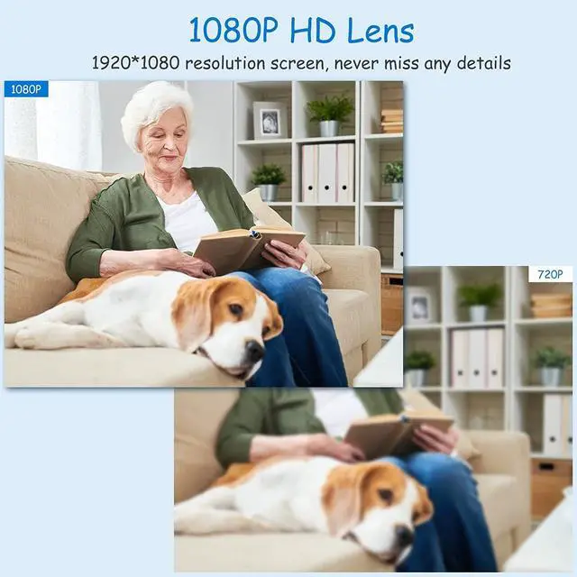 Alt view image 2 of 7 - Wicider Hidden Camera Bluetooth Speaker,180° Rotate Hidden Spy Camera Nanny Cam 1080P WiFi Bluetooth Speaker Camera Wireless Home Security Camaras with Motion Detection Real-Time View for Home/Office