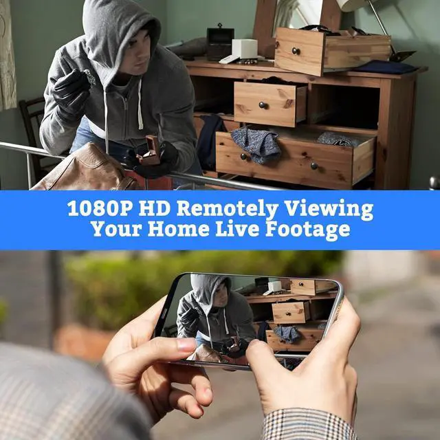 Alt view image 3 of 5 - 1080P WiFi Hidden Spy Camera USB Charger Wireless Mini Nanny Camera Home Security Surveillance Small HD Monitoring Camera with Motion Detection Remote App Control