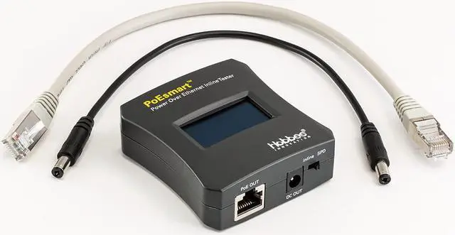 Alt view image 6 of 6 - Hobbes 256320 PoEsmart - Power Over Ethernet (PoE) Inline Tester