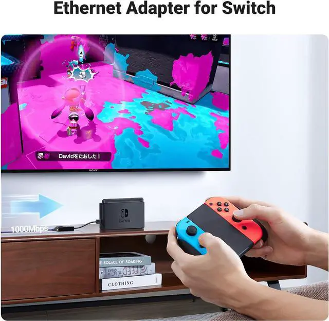 Alt view image 3 of 6 - UGREEN USB to Ethernet Adapter for Laptop PC Gigabit USB 3.0 to 10 100 1000 Mbps Network Adapter USB A to RJ45 Wired LAN Adapter Compatible with Nintendo Switch MacBook Windows macOS Linux, and More