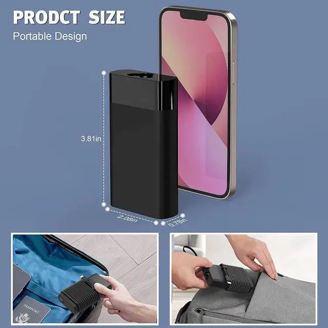 Alt view image 5 of 6 - New Slim 65W 45W USB C Charger Compatible with Hp Spectre X360 EliteBook Chromebook ProBook Envy Fast Charging Type C Travel Laptop Power Adapter