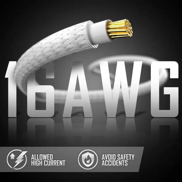 Alt view image 4 of 7 - Antec Power Supply Sleeved Cable, PSU Extension Cable Kit / 1x24pin ATX / 2x8pin (4+4) EPS / 3x8pin (6+2) PCI-E, 30cm Length with Combs, Dual EPS White (White Connector)