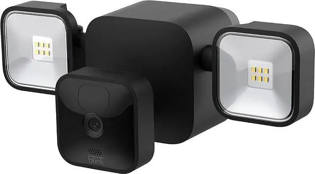 Alt view image 2 of 4 - Blink Floodlight camera - Wireless smart security Outdoor camera (3rd Gen) + LED mount, two-year battery, motion detection - 1 camera system (Black)