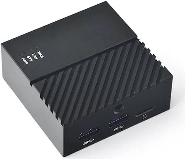 Alt view image 5 of 7 - FriendlyElec Nanopi R4S Mini Router OpenWRT with Dual-Gbps Ethernet Ports 4GB LPDDR4 Based in RK3399 Soc for IOT NAS Smart Home Gateway (Without MAC Chip)