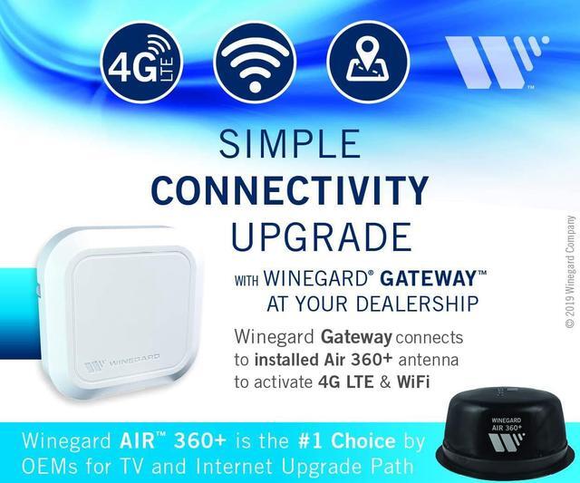 Alt view image 4 of 5 - Winegard GW-1000 Gateway 4G LTE WiFi Router for AIR 360+ Antenna