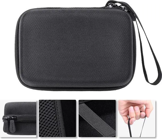 Alt view image 7 of 7 - Aenllosi for GL.iNet GL-AXT1800 (Slate AX)/GL-MT3000 (Beryl AX)/GL-A1300/GL-SFT1200 Travel Router Hard Case, Black (Case Only)