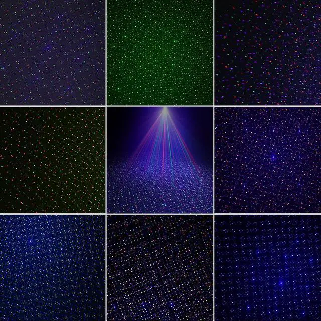 Alt view image 3 of 7 - Christmas Laser Lights, Outdoor Garden Laser Lights Projector with Moving RGB Waterproof for Christmas Holiday