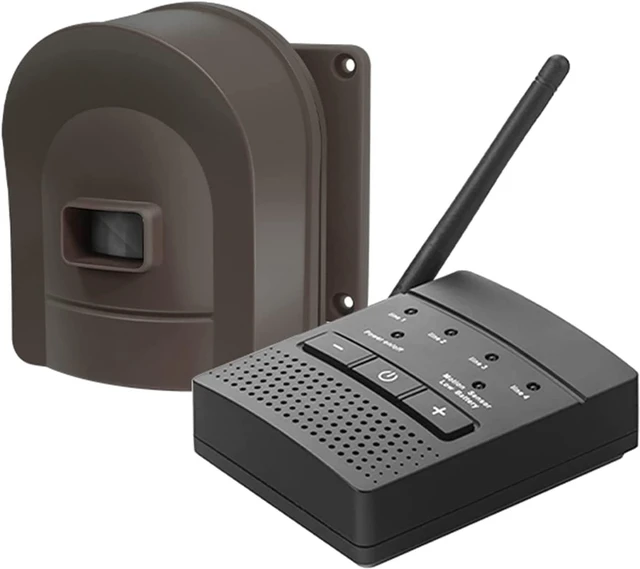 Main image of 1/2 Mile Hosmart Driveway Alarm Wireless Sensor System & Driveway Sensor Alert System Weatherproof Security Outdoor Motion Sensor & Detector
