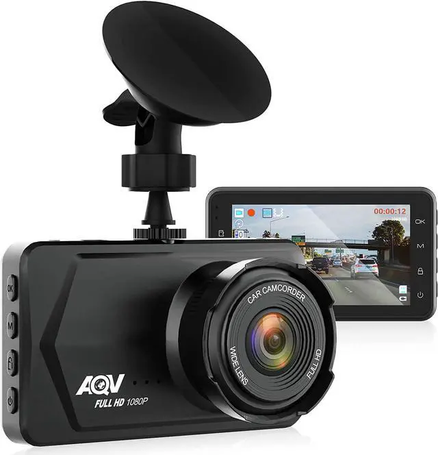 Main image of Dash Cam AQV,3 inch Car Camera,Dash Cam Front 1080P FHD,170° Wide Angle,G-Sensor, Loop Recording, Parking Monitor, Motion Detection, WDR
