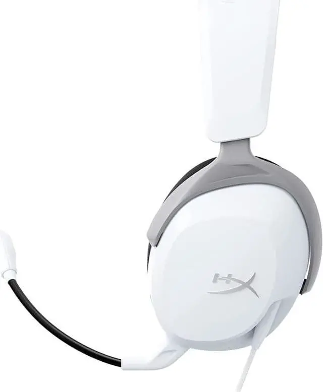 Alt view image 2 of 7 - HyperX Cloud Stinger 2 Core - Gaming Headset for Playstation, Lightweight Over-Ear Headset with mic, Swivel-to-Mute Function, 40mm Drivers - White
