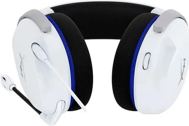Alt view image 4 of 7 - HyperX Cloud Stinger 2 Core - Gaming Headset for Playstation, Lightweight Over-Ear Headset with mic, Swivel-to-Mute Function, 40mm Drivers - White
