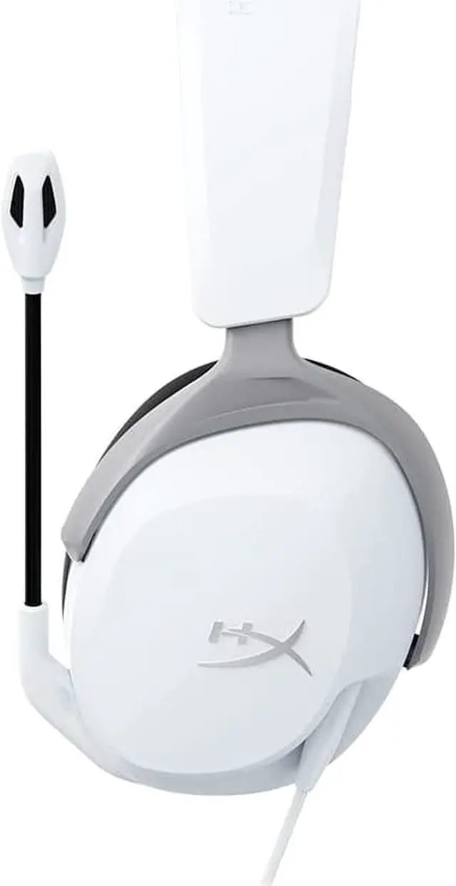 Alt view image 6 of 7 - HyperX Cloud Stinger 2 Core - Gaming Headset for Playstation, Lightweight Over-Ear Headset with mic, Swivel-to-Mute Function, 40mm Drivers - White