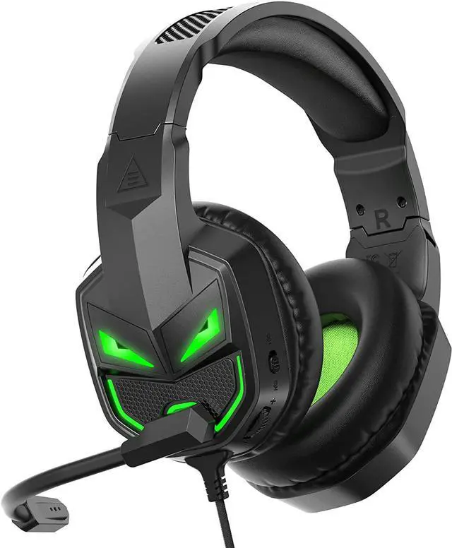 Main image of EKSA Fenrir S Gaming Headset for Xbox Series X/S, Xbox One, PS5, PS4, PC, Switch - Noise Cancelling Microphone, Comfortable Ear Pads, 50 mm Drivers, RGB Light, One Key Control - Birthday Gift
