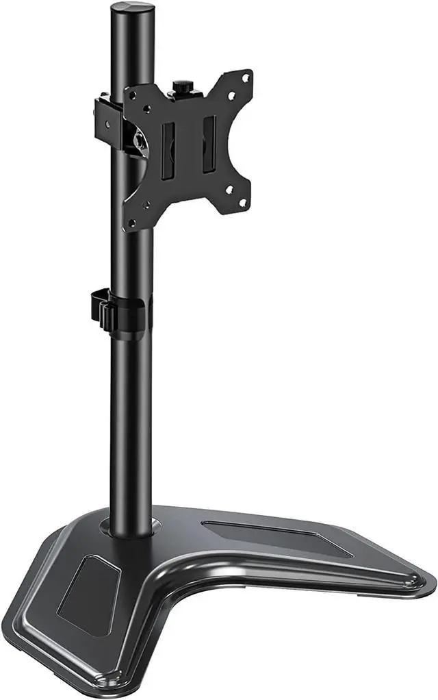 Main image of MOUNT PRO Single Monitor Stands Fits 13-32 inch/17.6 lbs Screen, Free-Standing Computer Monitor Mount for Desk, Display Standing with Adjustable Height/Tilt/Swivel/Rotation, VESA 75x75 100x100