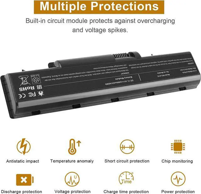 Alt view image 4 of 7 - Fancy Buying Laptop Battery for ACER Aspire 2930 2930G 2930Z 4230 4310 Series 4315 4330 4520 4520G 4530 4710 4710G 4715Z-3A0512C 4720 4720G 4720Z 4730 4730Z 4730ZG 4920