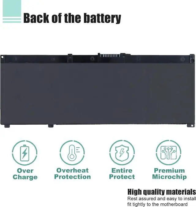 Alt view image 5 of 7 - SR03XL SR04XL L08855-855 Laptop Battery for Hp Pavilion 15-CX 15-cx0xxx 15-cx0058wm 15-cx0056wm Envy X360 15-CN 15-CP 17-BW Series L08934-2C1 L08934-1B1 L08934-2B1 HSTNN-DB8Q TPN-Q194