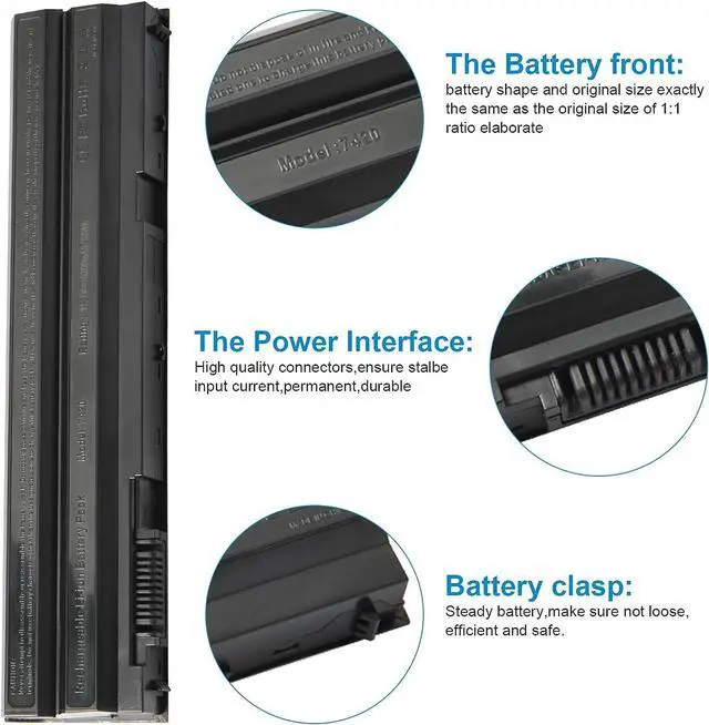 Alt view image 6 of 7 - Fancy Buying Laptop Battery for Dell Latitude E6420 E6520 E6530 E5420 E5520 E5430 E5530 2P2MJ T54FJ 12-1325 312-1165 M5Y0X PRV1Y E6420 8858X, Welcome to consult