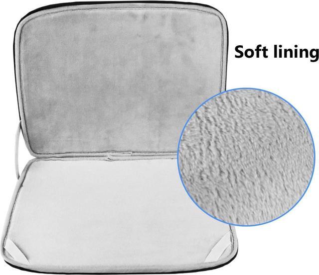 Alt view image 5 of 7 - Laptop Sleeve 15.6 Inch Durable Shockproof Protective Cover Compatible with HP    Notebook Computer Black