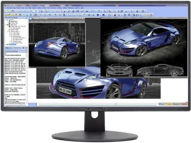 Alt view image 5 of 6 - Sceptre 20" 1600 x 900 75Hz LED Monitor 2X HDMI VGA Built-in Speakers, sRGB 99% Machine Black (E209W-16003RT Series)