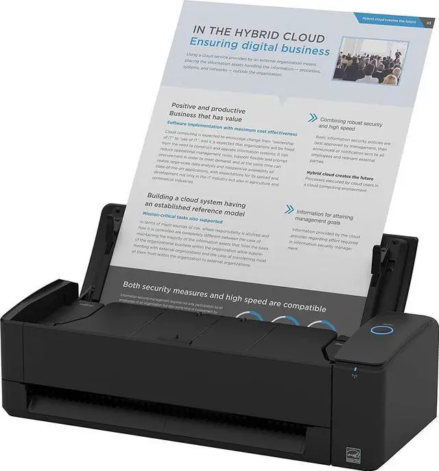Fujitsu ScanSnap iX1300 Compact Wi-Fi Document Scanner for Mac or 