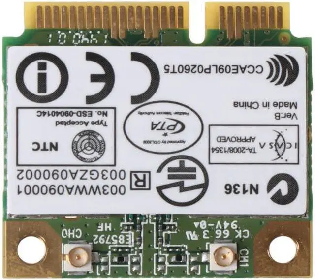 Main image of ZHIJIADA Wireless Card For Atheros AR9287 AR5B97 Wireless Adapter 300Mbps Mini Half PCI-E Wifi Card