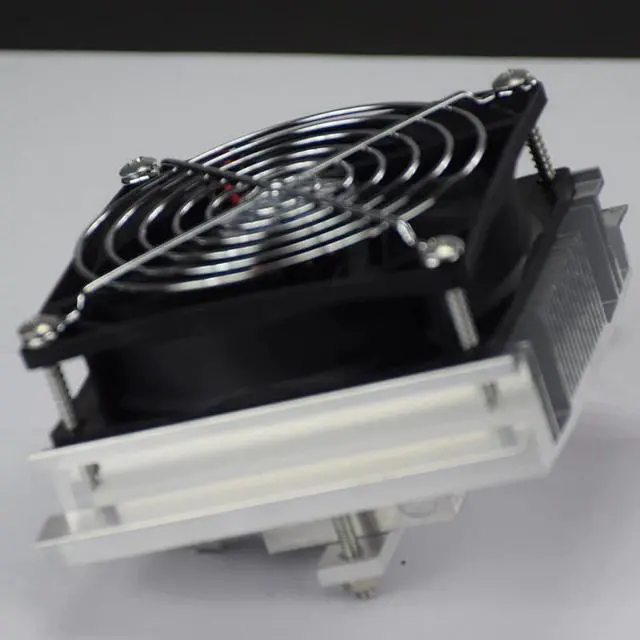 Alt view image 3 of 5 - 50W Diy Thermoelectric Cooler Cooling System Semiconductor Refrigeration System Kit Heatsink Peltier Cooler For 15L Water