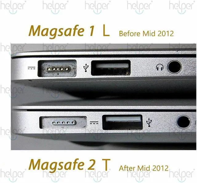 Alt view image 2 of 5 - Car Charger Travel Adapter For Mac Book Pro Air Mac safe 2 Cable 85W 60W 45W Magnetic T L Retina