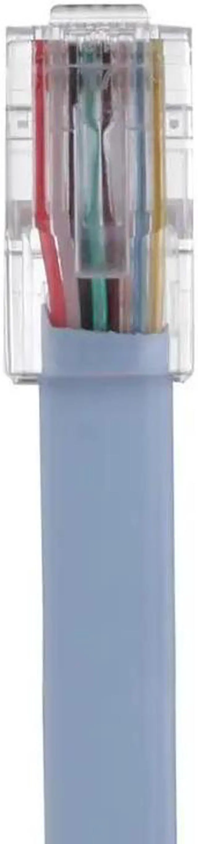 Alt view image 5 of 5 - Male to DB9 RS232 Female 1.5m 4.9ft Network Console Cable Adapter Converter for Cisco Switch Router