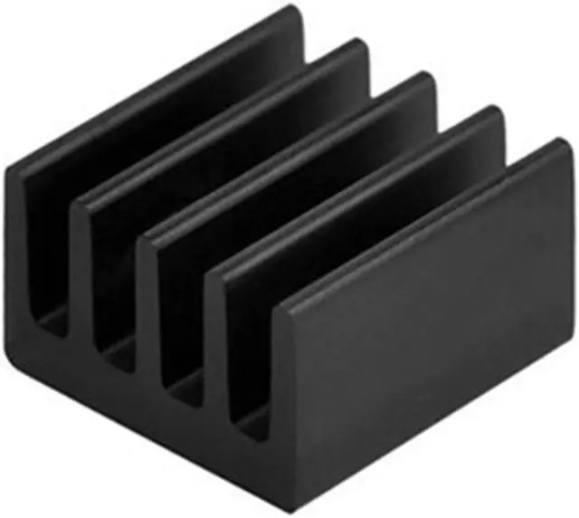 Alt view image 5 of 6 - Ultimate Dual Cooling Fan +  Aluminum Heatsink + Copper Heatsink + Thermal Tape Kit For Raspberry Pi 3B+ /3B/2B/B+