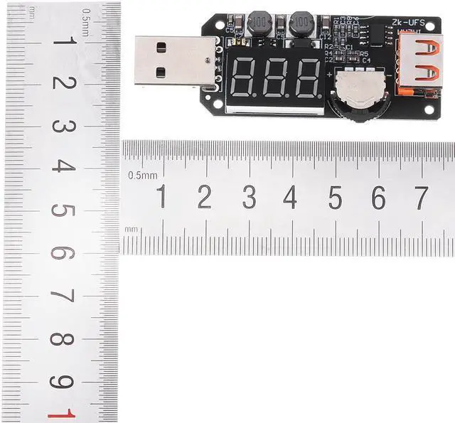 Alt view image 5 of 5 - 3pcs 5V USB Cooling Fan Governor LED Dimming Module Low Power Timer Board without Shell