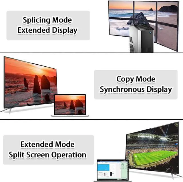 Alt view image 6 of 7 - 8K DisplayPort Cable 1.4 3.3ft / 1M, DP 1.4 to DP 1.4 Cable Support 8K @60Hz, 4K @144Hz,32.4Gbps, HBR3, HDR, for PC, TV, Laptop, DisplayPort to DisplayPort Cable (3.3 Feet)
