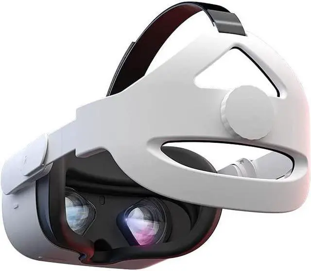 Main image of Adjustable Head Strap for Oculus Quest 2, Replacement for Quest 2 Elite Strap Accessories for Enhanced Support and Comfort in VR Gaming,Suitable for Children and Adults (VR Headset Not Included)