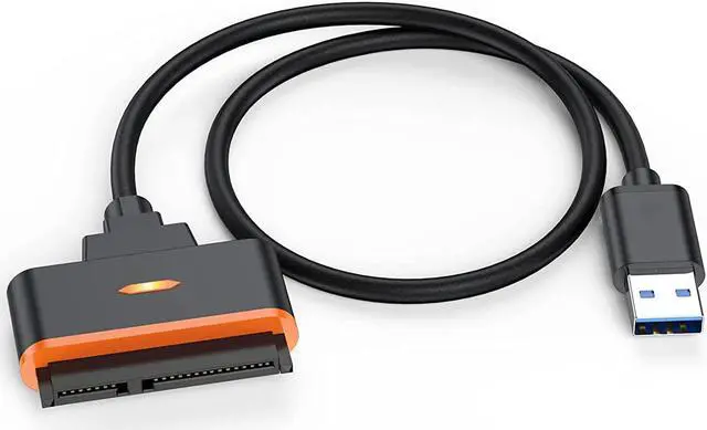 Alt view image 6 of 7 - SATA to USB 3.0 Adapter, USB to SATA III Hard Drive Adapter Cable, USB A SATA Adapter Converter Support UASP Compatible for 2.5 Inch SSD and HDD Data Transfer