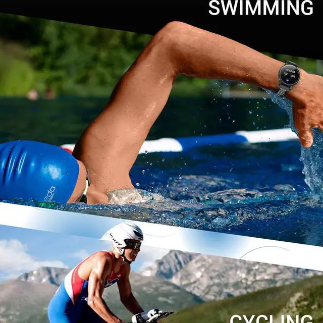 Alt view image 4 of 7 - Sports Smart Watch 1.3 Inch Full Touch Screen Watch Men IP68 Waterproof Silicone Strap SmartWatch for Android IOS Fitness Watches 360mAh Big Battery 60 days Long Standby