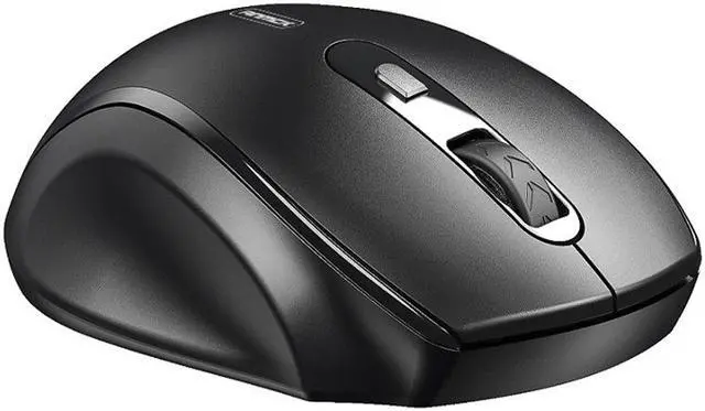 Alt view image 7 of 7 - Wireless Mouse for Laptop, Ergonomic Silent 2.4G Wireless Computer Mouse with USB Receiver 800/1200/1600 Adjustable DPI for PC Computer Desktop Macbook