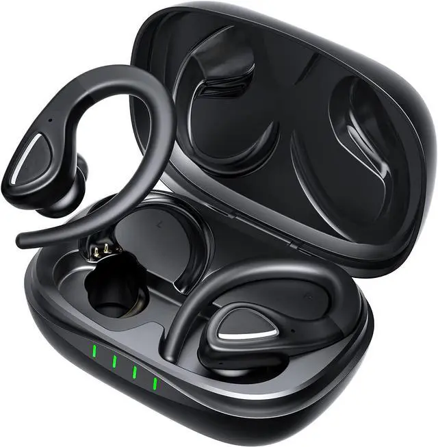 Main image of Ture Wireless Earbuds,Bluetooth 5.1 Running Headphones In-Ear,Wireless Earphones with HiFi Stereo Sound,Type-C Quick Charging Case,Single/Twin Mode, Ear Earphones with LED Display for Sports Gym