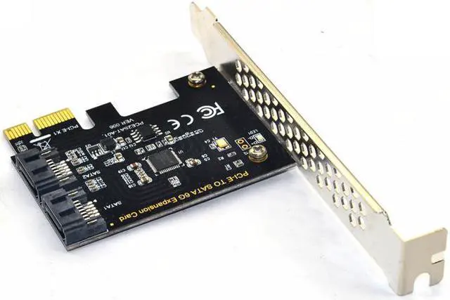 Alt view image 6 of 7 - PCIe SATA Card 2 Ports, PCI-E to SATA Expansion Card, 6Gbps PCI-E (2X 4X 8X 16X) SATA 3.0 Controller Card for Windows 10/8/7/XP/Vista/Linux,Support SSD and HDD