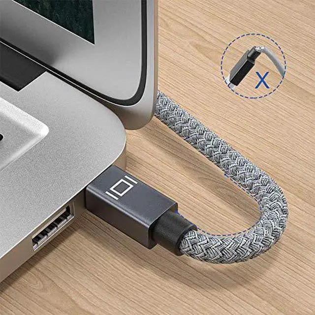 Alt view image 3 of 7 - Mini Displayport to Mini Displayport Cable 6FT/2M, 4K@60Hz (Not Thunderbolt 2) Mini Display Port to Mini DP Cord, for MacBook Pro/Air,iMac,Microsoft Surface Pro 3 4 5,ThinkPad,Lenovo