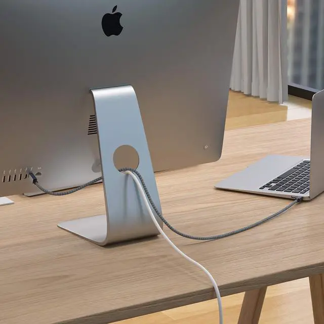 Alt view image 6 of 7 - Mini Displayport to Mini Displayport Cable 6FT/2M, 4K@60Hz (Not Thunderbolt 2) Mini Display Port to Mini DP Cord, for MacBook Pro/Air,iMac,Microsoft Surface Pro 3 4 5,ThinkPad,Lenovo