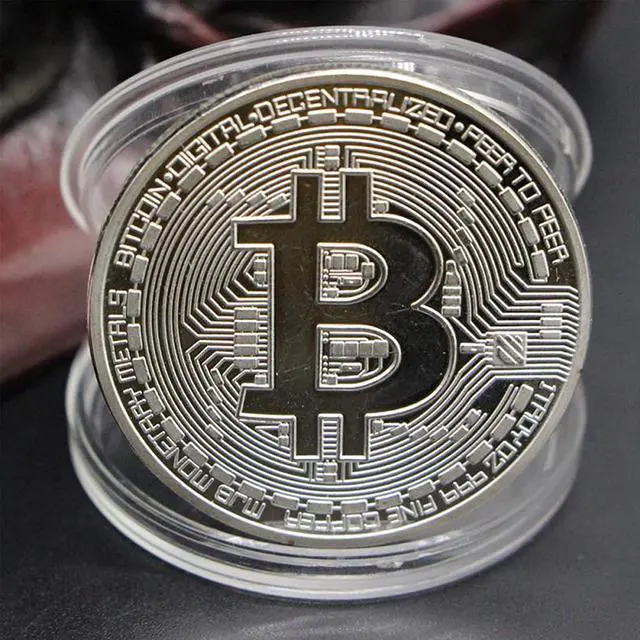 Alt view image 4 of 7 - 3Pcs Bitcoin Coin - Gold Silver and Bronze Physical Blockchain Cryptocurrency in Protective Collectable Gift | Featuring Original Commemorative Tokens | Chase Coin | BTC Cryptocurrency