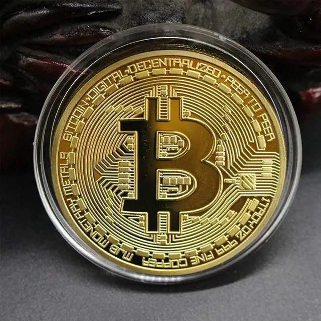 Alt view image 7 of 7 - 3Pcs Bitcoin Coin - Gold Silver and Bronze Physical Blockchain Cryptocurrency in Protective Collectable Gift | Featuring Original Commemorative Tokens | Chase Coin | BTC Cryptocurrency