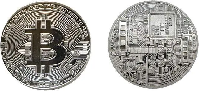 Alt view image 6 of 7 - 3Pcs Bitcoin Coin - Gold Silver and Bronze Physical Blockchain Cryptocurrency in Protective Collectable Gift | Featuring Original Commemorative Tokens | Chase Coin | BTC Cryptocurrency