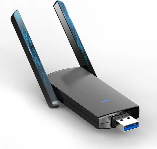Main image of USB WiFi Adapter for Desktop Laptop AC1300 Wireless Network Adapter USB 3.0 WiFi Dongle 2.4/5GHz w/ High Gain Antennas, Dual Band| USB 3.0| MU-MIMO, Support Windows 11/10/8.1/8/7, Mac OS 10.9-10.15